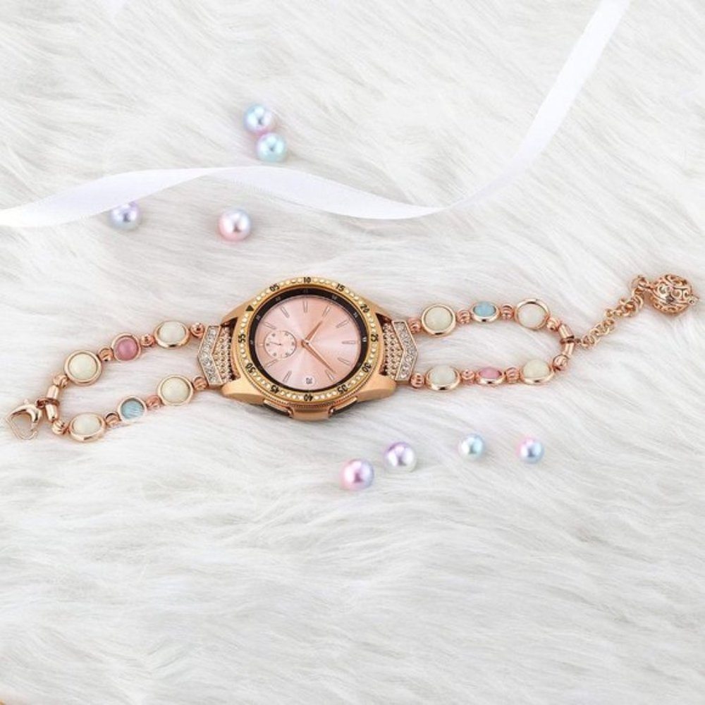Rose Gold Bracelet Samsung Galaxy Watch 42mm - Picture 6 of 7